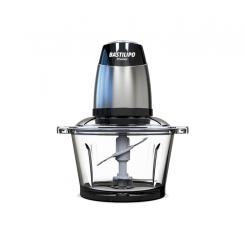 Bastilipo PE-350 PICADORA picadora eléctrica de alimentos 1,2 L 350 W Negro, Acero inoxidable