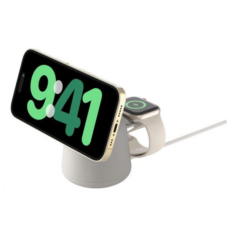 belkin-boostcharge-pro-auriculares-smartphone-reloj-inteligente-beige-corriente-alterna-cargador-inalambrico-carga-rapida-interior