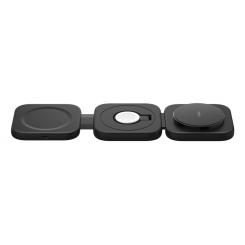 Belkin BoostCharge Pro Auriculares, Smartphone, Reloj inteligente Negro USB Cargador inalámbrico Carga rápida Interior