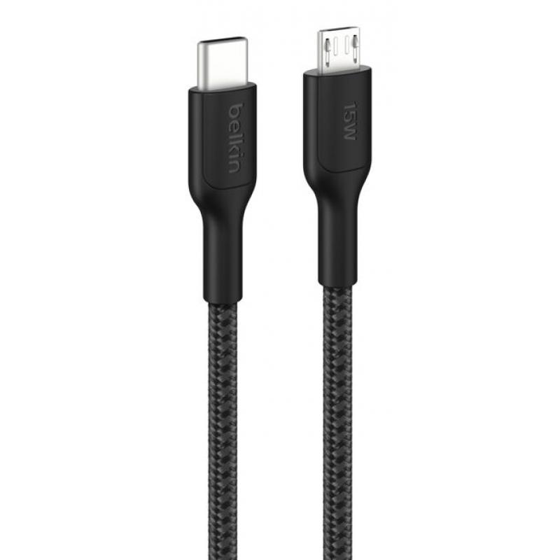belkin-boostcharge-pro-cable-usb-1-m-usb-c-micro-usb-a-negro