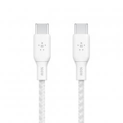 Belkin CAB014bt3MWH cable USB USB 2.0 3 m USB C Blanco