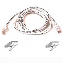 BELKIN Cable Patch Cat6 RJ45 Snagless White 1m cable de red Blanco