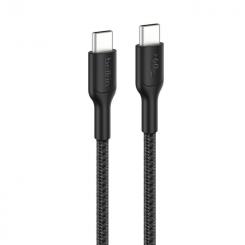 Belkin ENA008HQ2MBK cable USB USB 2.0 2 m USB C Negro
