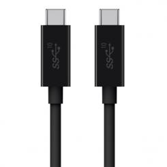 BELKIN F2CU052BT1M-BLK cable USB 1 m USB 3.2 Gen 1 (3.1 Gen 1) USB C Negro