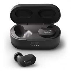 BELKIN SoundForm Auriculares Inalámbrico Dentro de oído Música MicroUSB Bluetooth Negro