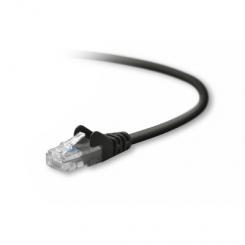 Belkin UTP CAT5e 1 m cable de red Negro U/UTP (UTP)