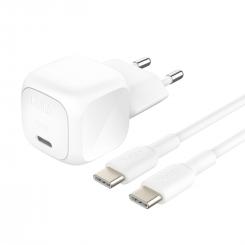 Belkin WCA009KQ1MWH-B6 cargador de dispositivo móvil Universal Blanco Corriente alterna Carga rápida Interior