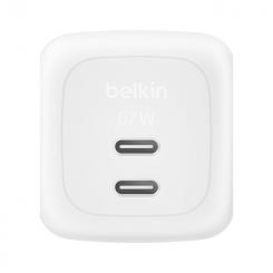 Belkin WCH020KQWH cargador de dispositivo móvil Universal Blanco Corriente alterna Carga rápida Interior