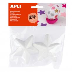 APLI B.Estrellas Porexpan Ø75mm 2U