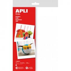 APLI B.Fieltro A4 Blanco   10H