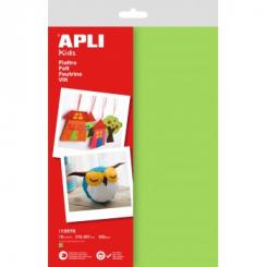 APLI B.Fieltro A4 Verde    10H