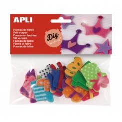 APLI B.Formas Fieltro Regalo 18 U