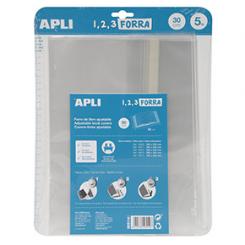 APLI B.Forro Libr.Ajust. Blister PP 300mm.5U