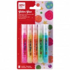 APLI B.Glitter Glue Neon  3D 5U.