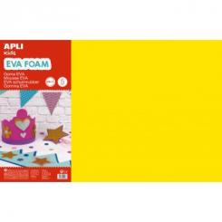 APLI B.Goma EVA Amarillo       400X600X2mm 5H