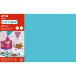 APLI B.Goma EVA Az. Claro      400X600X2mm 5H