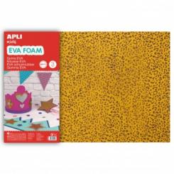 APLI B.Goma EVA Impres Leop.  400X600X2mm 3H