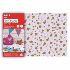 APLI B.Goma EVA Impres Lunar Dor 400X600mm 3