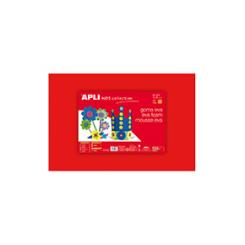 APLI B.Goma EVA Rojo           400X600X2mm 5H