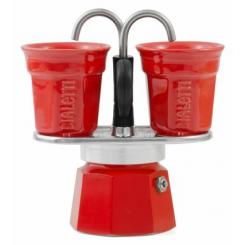Bialetti Mini Express Cafetera italiana 0,09 L Rojo
