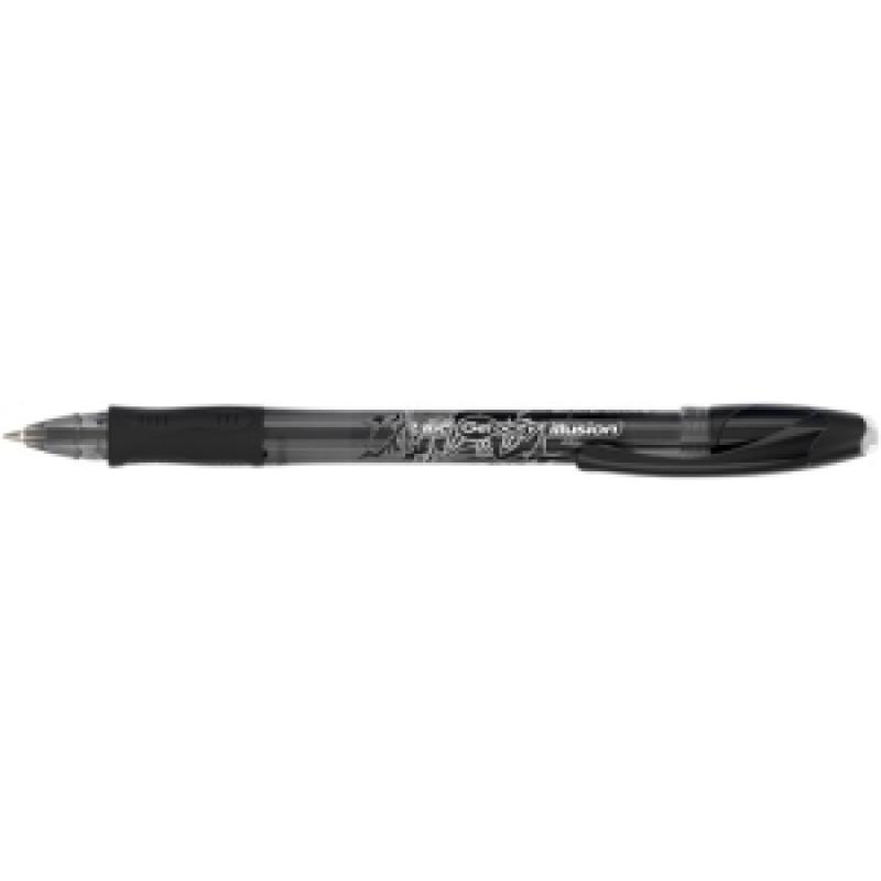bic-boligrafo-bic-gelocity-illusion-borrable-negro