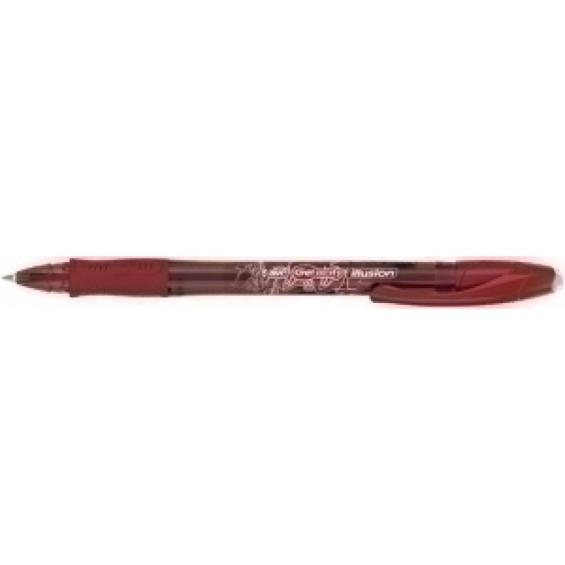 bic-boligrafo-bic-gelocity-illusion-borrable-rojo