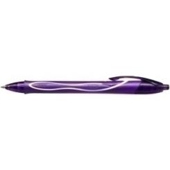 BIC  Roller Gel Rt. BIC  Gelocity Quick Dry 0.7 mm  Purpura