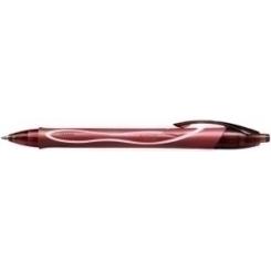 BIC  Roller Gel Rt. BIC  Gelocity Quick Dry  0.7 mm  Rojo