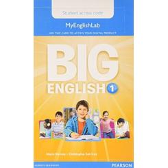 BIG ENGLISH 1 PUPIL´S MYENGLISHLAB ACCESS CODE (STANDALONE) LONGMAN