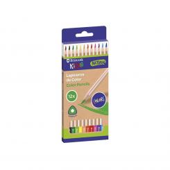 BISMARK Caja de lápices de madera Basic, 12 colores