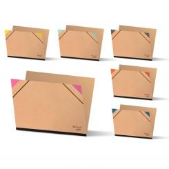 BISMARK Carpeta de dibujo A3 ECO KRAFT-COLOR