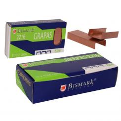 BISMARK Grapas cobreadas Nº 22/6