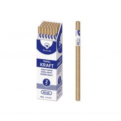 BISMARK Papel Kraft Natural rollo 2 MTS  80 GRMS.