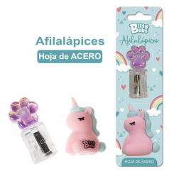 BITS&BOBS Blister 2 Afilalápices Footprint/Unicorn