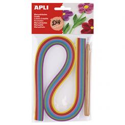 APLI B.Kit Quilling Tonos Surtidos+Herramien