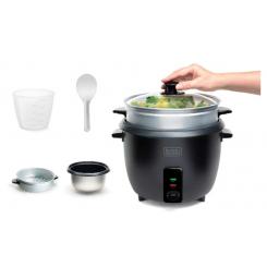 Black & Decker BXRC1800E arrocera 1,8 L 700 W Negro