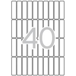 Blister Etiquetas APLI A5 Blancas 13,0X 50,0
