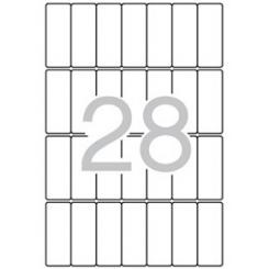 Blister Etiquetas APLI A5 Blancas 20,0X 50,0