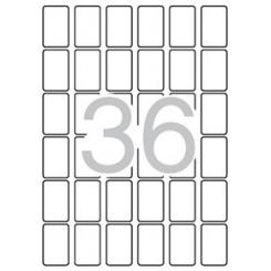 Blister Etiquetas APLI A5 Blancas 22,0X 32,0