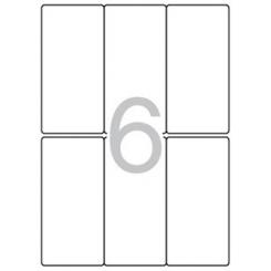Blister Etiquetas APLI A5 Blancas 49,0X100,0