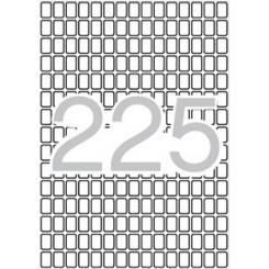 Blister Etiquetas APLI A5 Blancas  8,0X 12,0