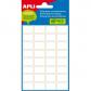 Blister Etiquetas APLI Adhesivas Fuerte 12X 30