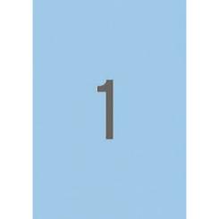 Blister Etiquetas APLI Azul Pastel 210 X  297 20H