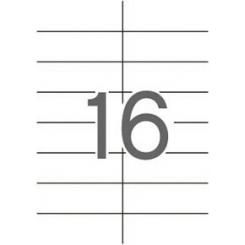 Blister Etiquetas APLI Blancas  105,0X 37,0 25H