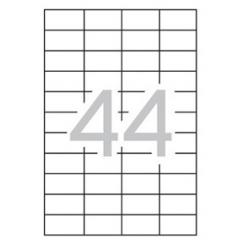 Blister Etiquetas APLI Inkjet Pet Transparente 48,5X 25,4 10H