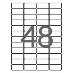 Blister Etiquetas APLI Pet Blancas 45,7X 21,2 20H
