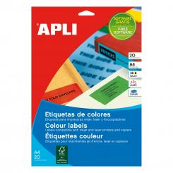 Blister Etiquetas APLI Ro 99,1X 38,1 20H
