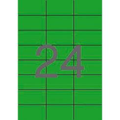 Blister Etiquetas APLI Verde  70,0X 37,0 20H