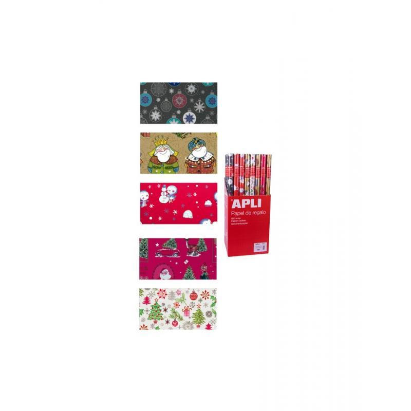 Blister Papel APLI Navidad Bolas  90G.12H
