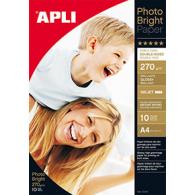 APLI Blister Papel  Inkjet Photo Doblecara10H